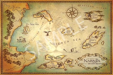 Narnia World Map