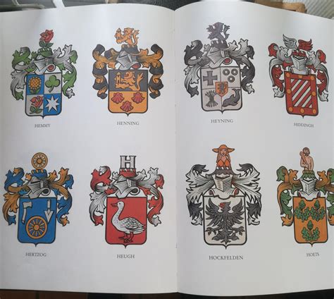 Found a book containing Afrikaans (South African) family arms. : r/heraldry