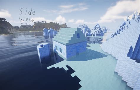 King Eskimo Ice House || Block House Series || Build #2: Ice Minecraft Map