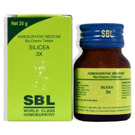 Silicea - SBL HOMEOPATHY