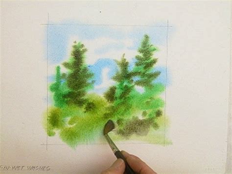 The Complete Guide To Wet-In-Wet Watercolor Technique | Watercolor techniques, Watercolor ...