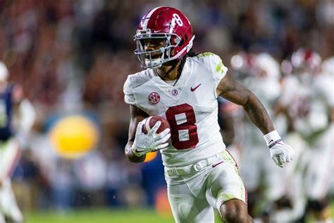 Alabama WR John Metchie talks Patriots meeting, Mac Jones reunion