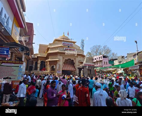 Pandharpur / India 26 February 2022, Vitthal Temple at Pandharpur ...