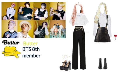 8th member of bts ''butter mv'' Outfit | ShopLook | Kpop outfits, Bts ...