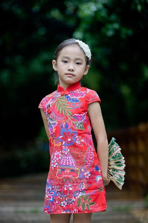 Girls Chinese dress or cheongsam or qipao Shift Wedding Dress, Blue ...