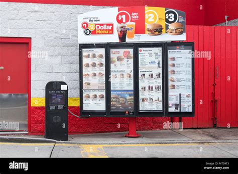 Mcdonalds menu hi-res stock photography and images - Alamy