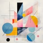 Abstract Geometric Paint Art Free Stock Photo - Public Domain Pictures