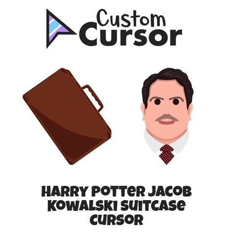 Harry Potter Jacob Kowalski Suitcase cursor – Custom Cursor