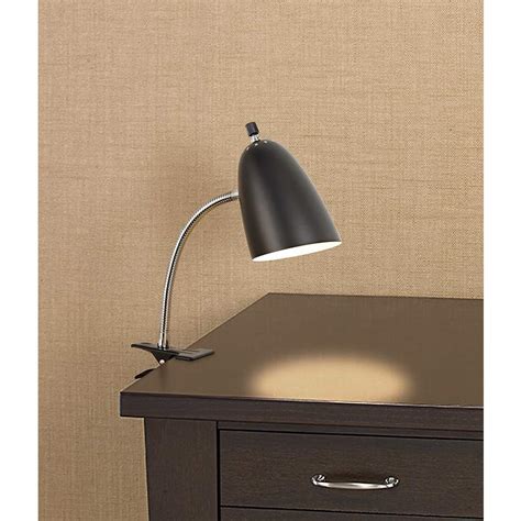 Black Gooseneck Headboard Clip Lamp - #74412 | Lamps Plus