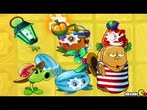 Plants Vs Zombies 2 - ALL PLANTS NEW COSTUMES! - YouTube