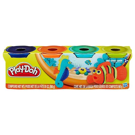 Play-Doh 4 Pack Classic Assorted | Target Australia