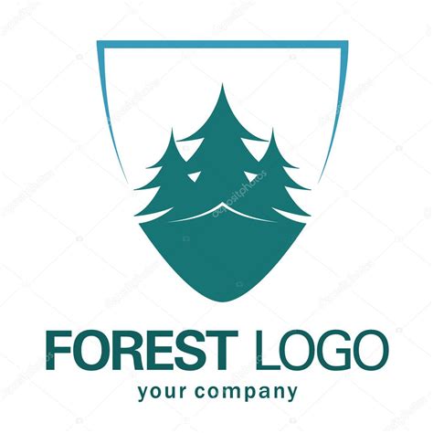 The design concept of the forest logo. ⬇ Vector Image by © kar-chik ...