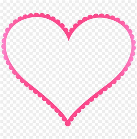 Free download | HD PNG pink heart border frame clipart png photo - 46230 | TOPpng