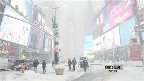 [VIDEO] Check Out This Collection of Times Square Snow Videos From ...