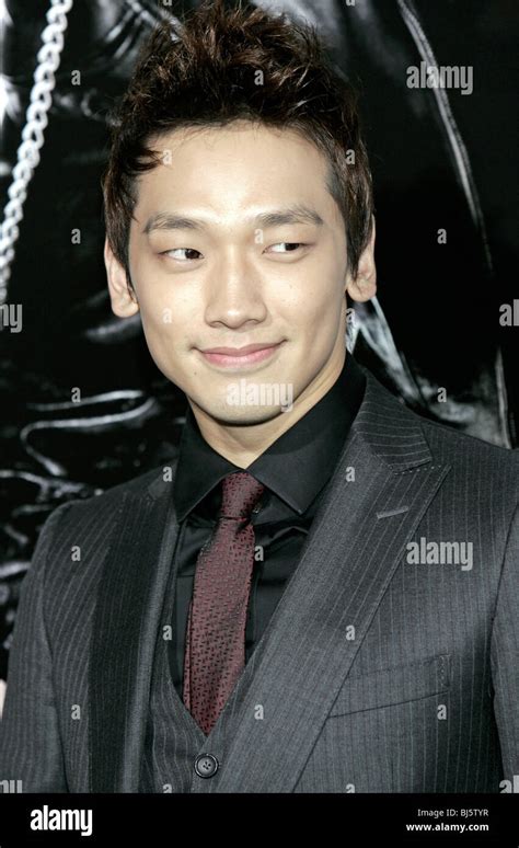 RAIN NINJA ASSASSIN PREMIERE GRAUMAN«S CHINESE THEATRE HOLLYWOOD USA 19 November 2009 Stock ...