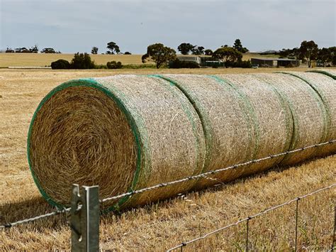 Bushfire awareness and farming during hay harvest