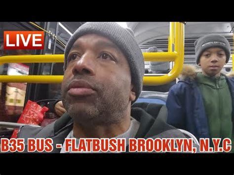 CATCHING THE B35 BUS TO PRACTICE IN FLATBUSH BROOKLYN || BROOKLYN ...