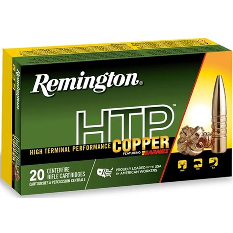 Remington HTP Copper 223 Remington Ammo 62 Grain Barnes TSX