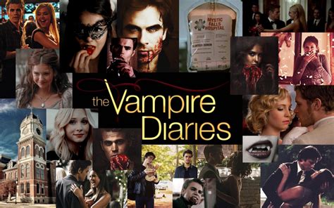 Vampire Diaries Aesthetic Macbook Wallpaper Collage | Papel de parede do notebook, The vampire ...