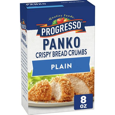 Progresso Panko Plain Crispy Bread Crumbs, 8 oz - Walmart.com - Walmart.com