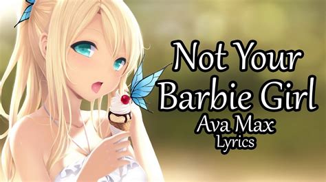 Nightcore - Not Your Barbie Girl (Lyrics) - Ava Max - YouTube Music