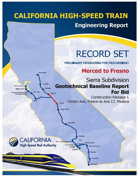 California High Speed Rail Map | Mapping California | California ...