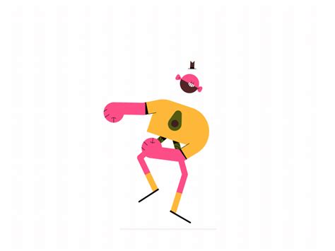 Dribbble - avocado_dance_12fps_dribbble.gif by Fede Cook