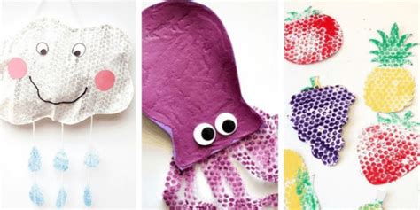 20 Bubble Wrap Crafts and Activities for Kids - Views From a Step Stool