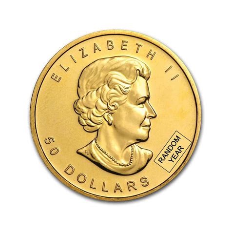 Canada Gold Maple Leaf (Any Year) 1 oz Gold Coin | Scottsdale Mint