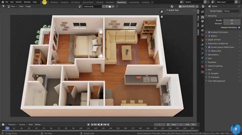 Create & Design A Modern 3d House In Blender Udemy Gfxdomain - The Art of Images