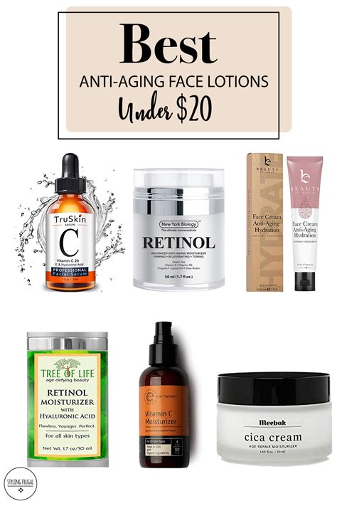 The Best Anti-aging Face Moisturizers Under $20! – Styling Frugal