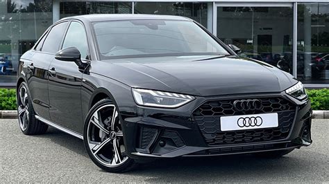 Brand New Audi A4 2.0 TFSI 40 Black Edition S Tronic 4dr | Preston Audi - YouTube