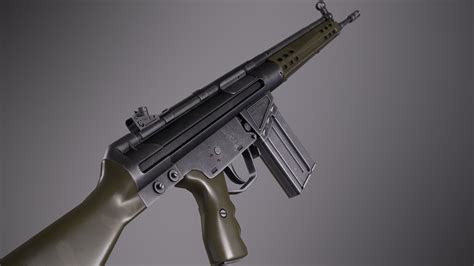 ArtStation - G3A3 Rifle