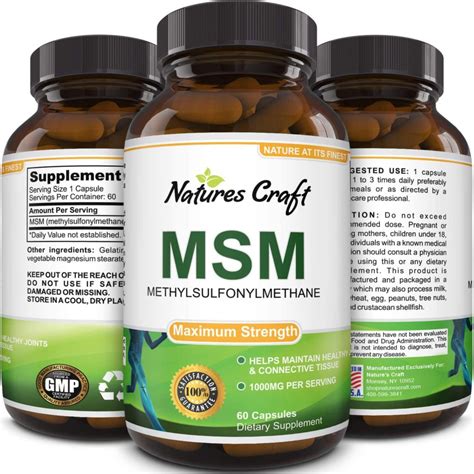 Ranking the best MSM supplements of 2021