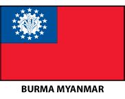 Burma Myanmar Flag