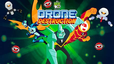 Drone Destruction | Ben 10 Games | Cartoon Network