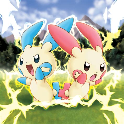 Image - Plusle and Minun Pokemon Ranger.jpg | Pokémon Wiki | FANDOM powered by Wikia