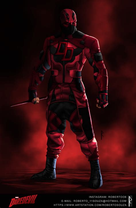 Roberto Souza - Daredevil Suit Design