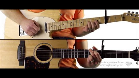 Drink In My Hand Eric Church Guitar Lesson and Tutorial - YouTube