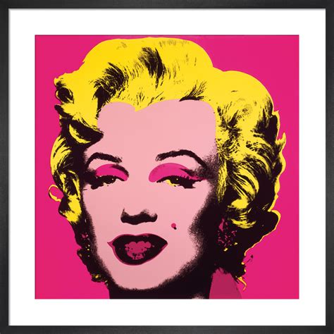 Marilyn Monroe (Marilyn), 1967 (hot pink) Poster by Andy Warhol | King ...