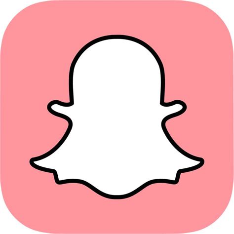 Pink snapchat app icon aesthetic | App icon, App icon design, App