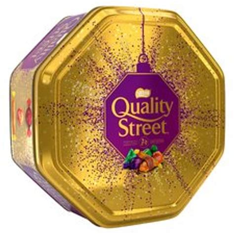 Quality Street Gold Tin 800G at Tesco £5 Clubcard Price from at Tesco