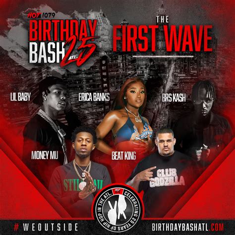 FIRST ARTISTS ANNOUNCED: Birthday Bash ATL 25 July 17th