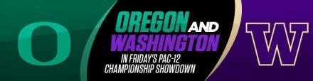 2023 Pac-12 Championship Oregon vs. Washington Betting Picks