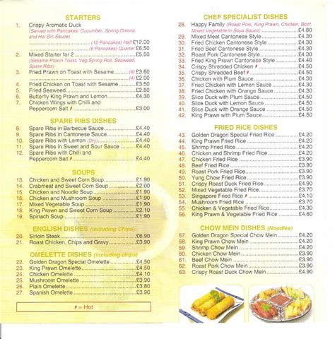 New Golden Dragon Chinese takeaway on Evington Rd, Leicester - Everymenu