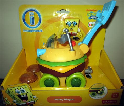 SpongeBob Squarepants Patty Wagon Imaginext vehicle