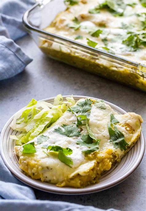 Green Chile Enchiladas Recipe