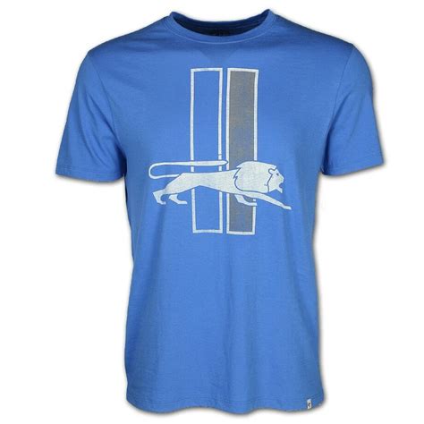 Detroit Lions Men's Throwback Logo T-Shirt - Vintage Detroit Collection