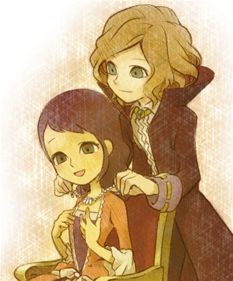 Anton and his Wife- characters from Professor Layton and the Diabolical ...