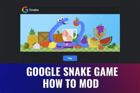 How to Use Mods in Google Snake Game in 2022 (Guide) | Beebom